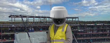 Virtual remote security guards for construction jobsites
